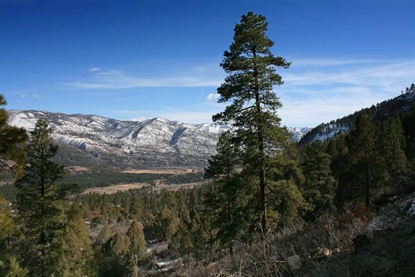 The Animas Valley north of Durango, Colorado